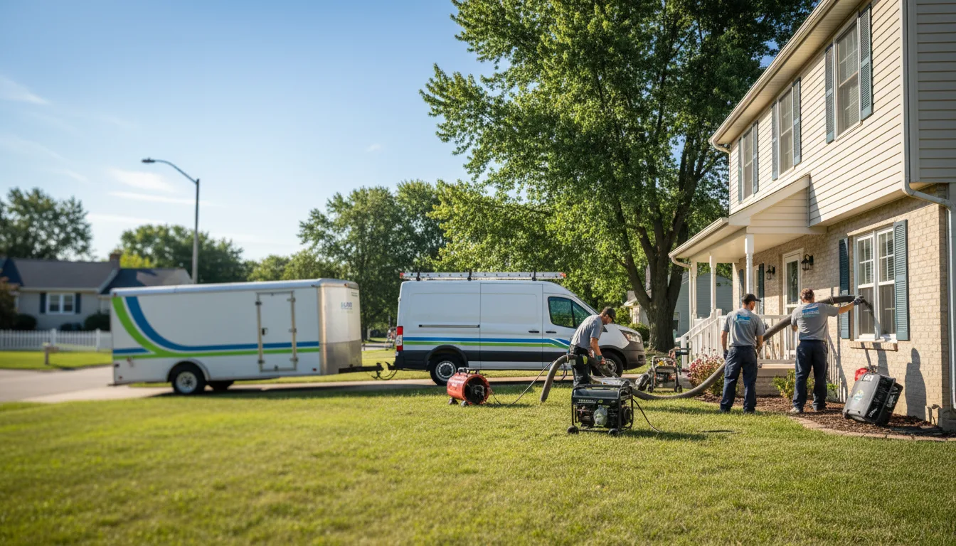 Flooded Basement Restoration And Cleanup With Repair in Harleyville, SC near me